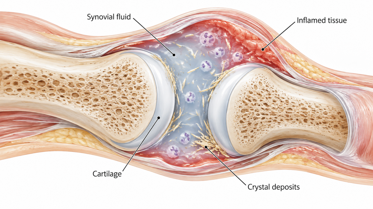 Clean-pipe versus crystal-loaded-joint limescale analogy infographic