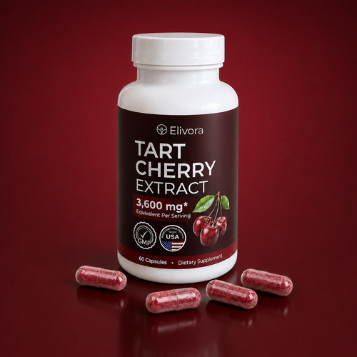 Elivora Tart Cherry bottle