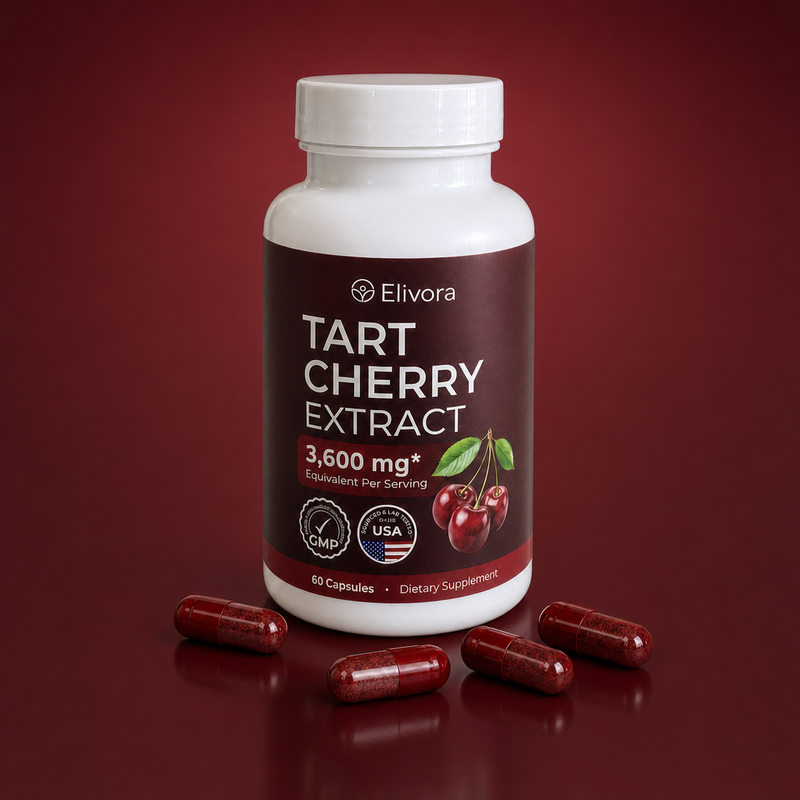 Elivora Tart Cherry Extract bottle