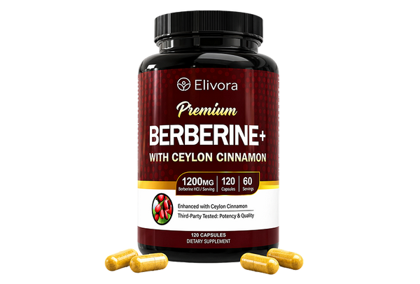 <p>Elivora Berberine+ <br/>With Ceylon Cinnamon</p>