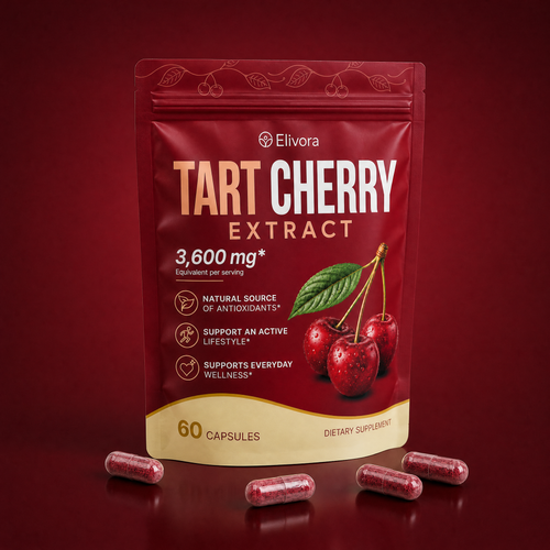 Elivora Tart Cherry bottle