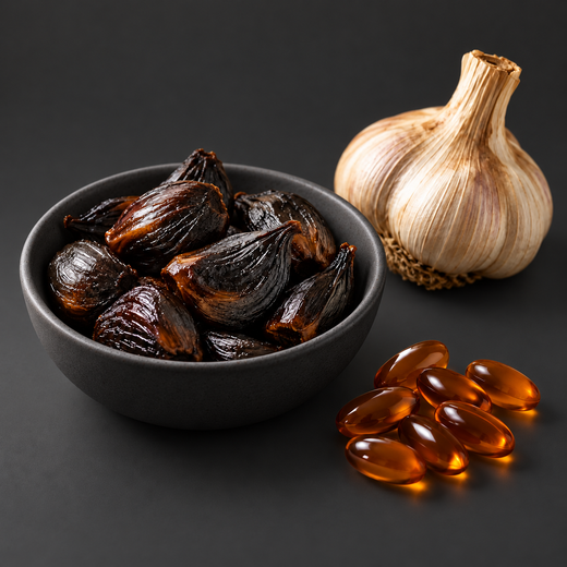 Black garlic ingredients
