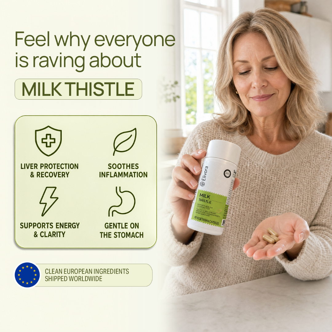 Elivora Milk Thistle - Liver Protection & Recovery