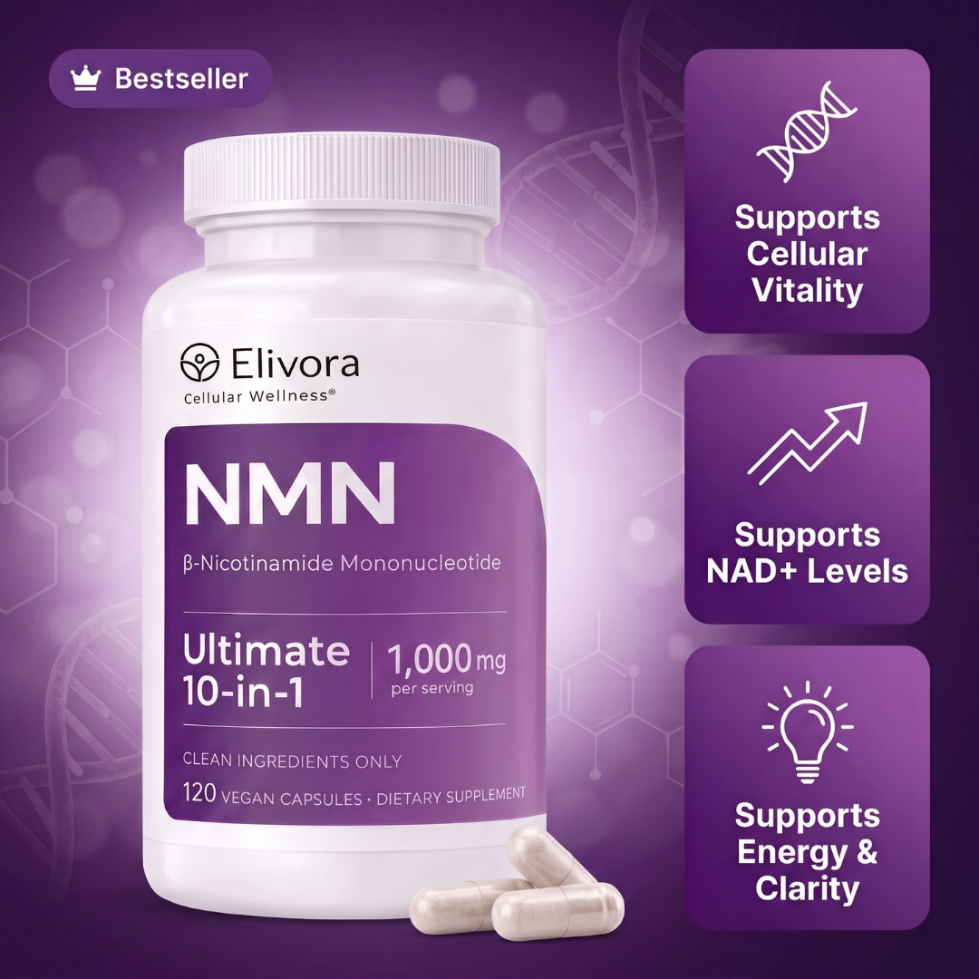 Elivora Supports energy, focus, and recovery at the cellular level