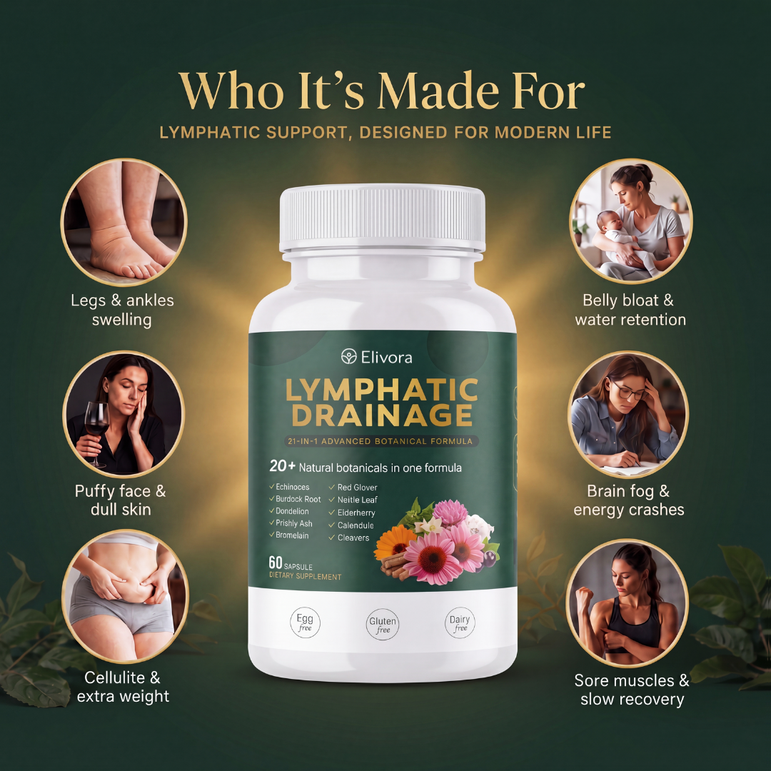 Elivora Lymphatic Drainage Capsules